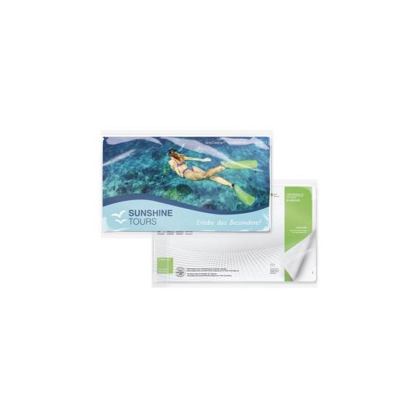 rPET GripCleaner® 4in1 Mousepad 28x16 cm, All-Inklusive-Paket 