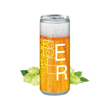 250 ml Bier - Eco Label (außerh. Deutschlands)