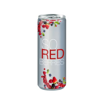 250 ml Iso Drink Redberries - Fullbody transparent