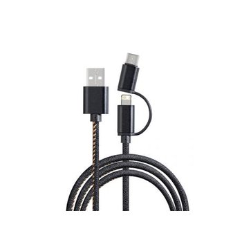 3-in-1 Ladekabel REEVES-DENIM