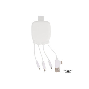 3192 | Xoopar Octopus Gamma 2 Powerbank with Bio Charging cable 3000mAh 