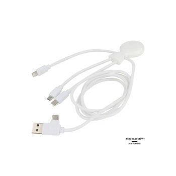 3199 | Xoopar Mr. Bio Powerbank and Cable pack 7000mAh