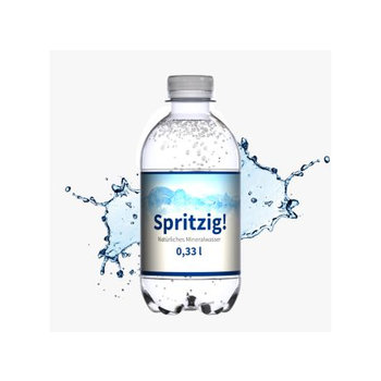 330 ml Wasser spritzig - Eco Label (außerh. Deutschlands)