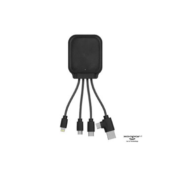 4001 | Xoopar Iné Gamma NFC Powerbank with Charging cables 3000mAh 