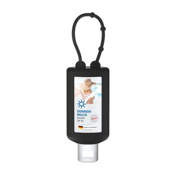 50 ml Bumper schwarz - Sonnenmilch LSF 50 (sensitiv) - Body Label
