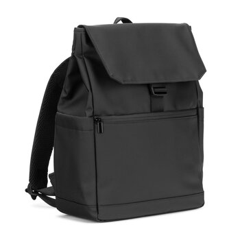 AZORES BAG. Laptop-Rucksack (16") aus PU, mit Klappe, die alle Fächer abdeckt