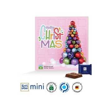 Adventskalender quadratisch Ritter SPORT Mini