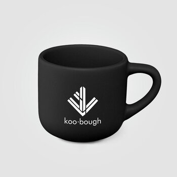 Alba Espresso-Keramiktasse mit mattem Finish - 90 ml