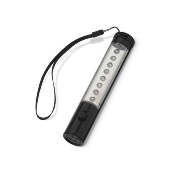 Aluminium Taschenlampe mit Magnet, 5+8 LED´s