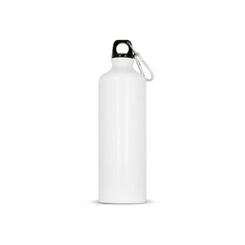 Aluminium Wasserflasche mit Karabiner 750ml