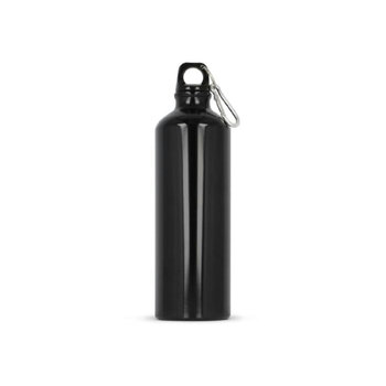 Aluminium Wasserflasche mit Karabiner 750ml