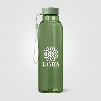 Aura rPET Trinkflasche mit Handschlaufe - 710 ml