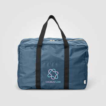 Aurelia Reisetache mit zwei Fächern aus recyceltem Material - 33 L
