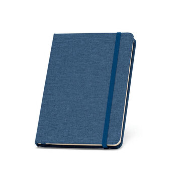 BOYD. A5 Notizbuch aus recyceltem Polyester (100% rPET) mit linierten Blättern