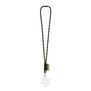BRIDPORT. SET Lanyard NAUTIC Long (Ø 7 mm) mit 9 mm Auslösekarabiner, Ø 7 mm Sicherheitsverschluss und 91 x 68 mm starrem Ausweis-/Kartenhalter
