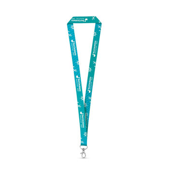 BRIGHTON. SET Lanyard SUBLIMATION Long II (20 mm) mit 20-mm-Schnellverschlusskarabiner