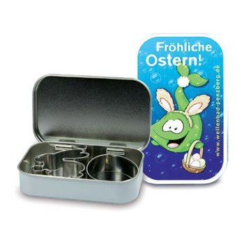 Backförmchen-Set mit Backrezepten weiss