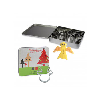 Backförmchen-Set mit Weißunterlegung