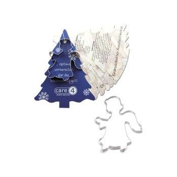 Backförmchen mit Rezeptblock Tannenbaum