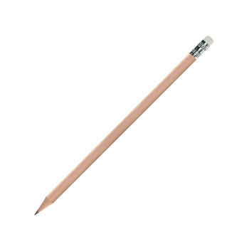 Bleistift, Natur-Bleistift, mit Radierer