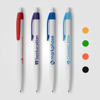 ColourFlow Kugelschreiber aus recyceltem Kunststoff