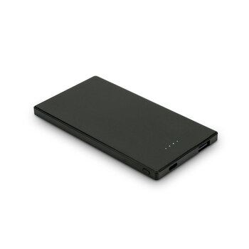 DENNING. Powerbank Slim mit 5\'000 mAh aus Edelstahl