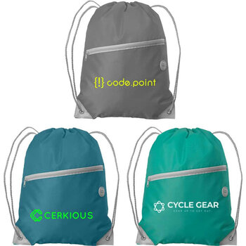 Daypack - Rucksack aus rPET mit Kordelzug