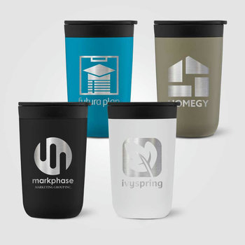 Discovery - 415 ml Edelstahlbecher - Doppelwandig mit recycleter PP- Kunststoffauskleidung