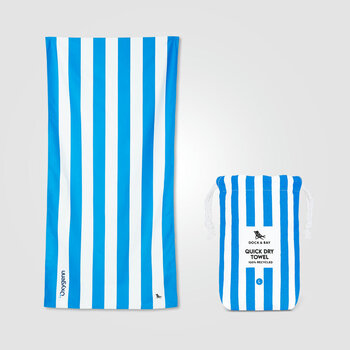 Dock & Bay Recycled Microfibre Quick Dry Sand Repel Beach Towel - 160 x 90 cm