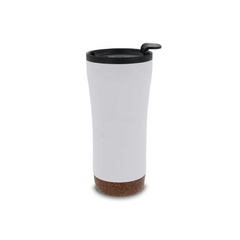 Doppelwandiger Becher mit einem Korkboden 480ml