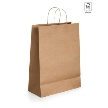 ELLEN. Tragetasche aus Kraftpapier (115 g/m²)