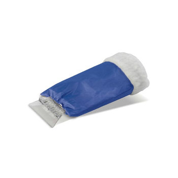 Eiskratzer mit Handschuh