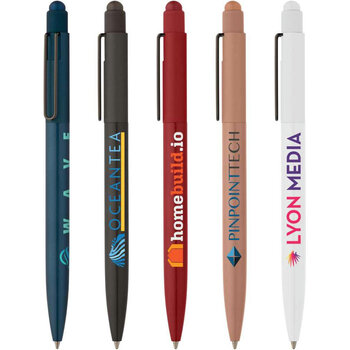 Evo Softy Kugelschreiber aus recyceltem Aluminium - m/Stylus