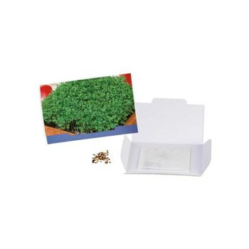Flower-Card - Gartenkresse