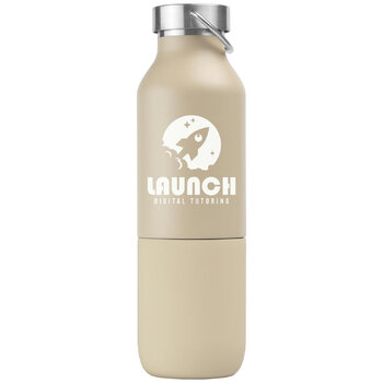 Freya Duo - 2-in-1 590 ml Recycling-Edelstahlflasche - Doppelwandig mit 325 ml Becher