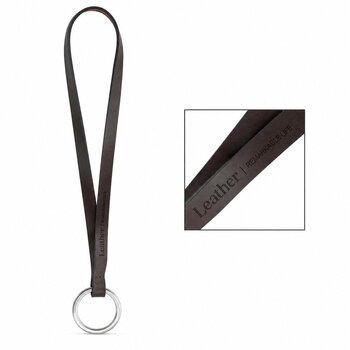 Gedrucktes Muster von Lanyard LEATHER Short Slim (10 mm)