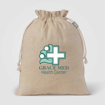 Geschenktasche Medium aus recycelter Baumwolle (110 g/m²)