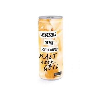 Getränkedose 250ml Folie, transparent Eiskaffee