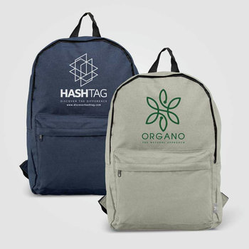 Glasgow - Canvas-Rucksack mit 300D rPET Polyester