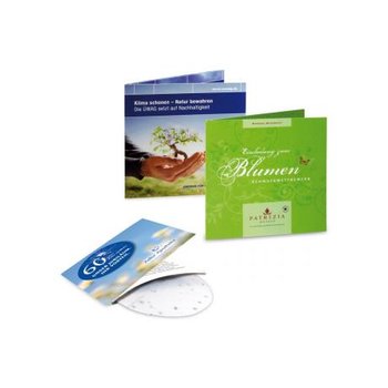Green-Card Margerite - Digitaldruck 4/4c 