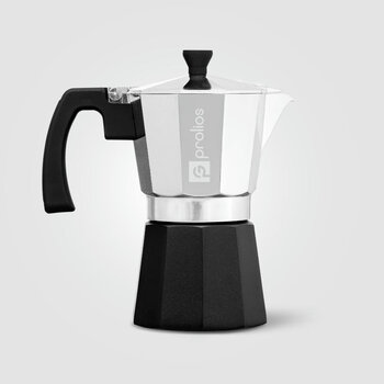 Grosche Milano Espressokocher für den Herd aus Aluminium - 6 Tassen