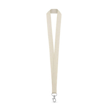 HEATHROW. Lanyard aus 100% Baumwolle