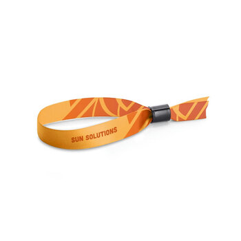 HOBART. SET Lanyard SUBLIMATION Slim II (15 mm) Polyester-Armband mit Sicherheitsverschluss