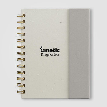 Halden Organiser mit Spiralbindung, Haftnotizen und FSC-Papier - B6