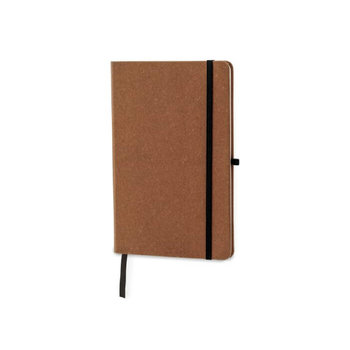 Hardcover-Notizbuch mit Einband aus recycelten Leder DIN A5