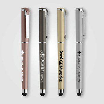 Islander Softy Metallic Gelschreiber - m/Stylus