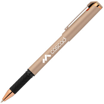 Islander Softy Roségold Designer Metallic Gelschreiber - m/Stylus