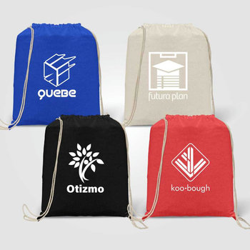 Java - Rucksack mit Kordelzug aus Baumwolle (140 g/m²)