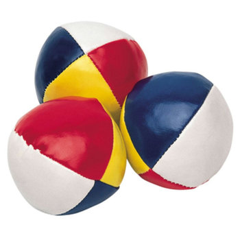 Jonglierball mit 4 Segmenten