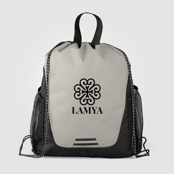 Jotun Rucksack aus recyceltem Polyester mit Seitentaschen und Kordelzug - 10 L